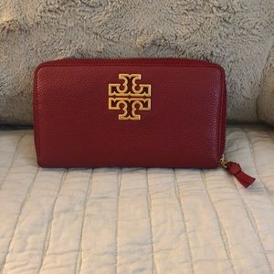 Tory Burch Red Wallet